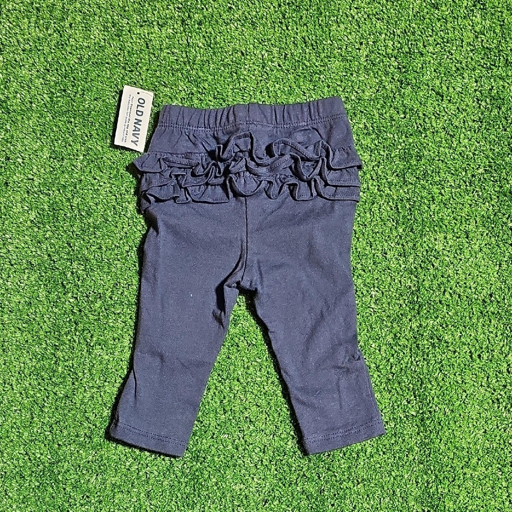 Old Navy Kids Leggings with Ruffles - Dark Blue